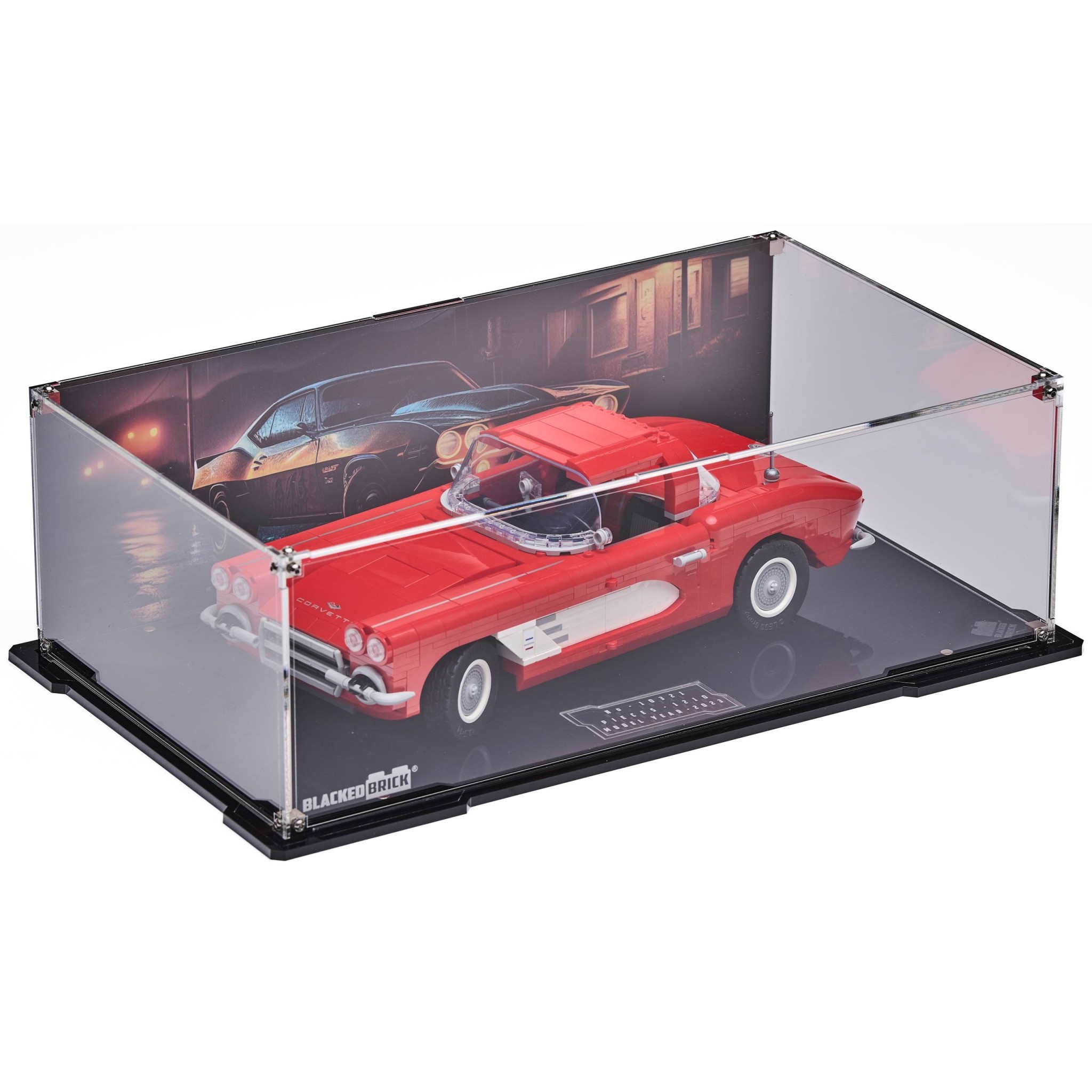 Display case for (10321) LEGO® Icons Corvette