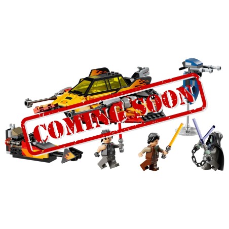 Display stand for (75414) LEGO® Star Wars The Force Burner Snowspeeder