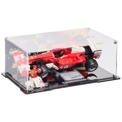 Display Case for (11375) LEGO® Icons Ferrari F2004 & Michael Schumacher