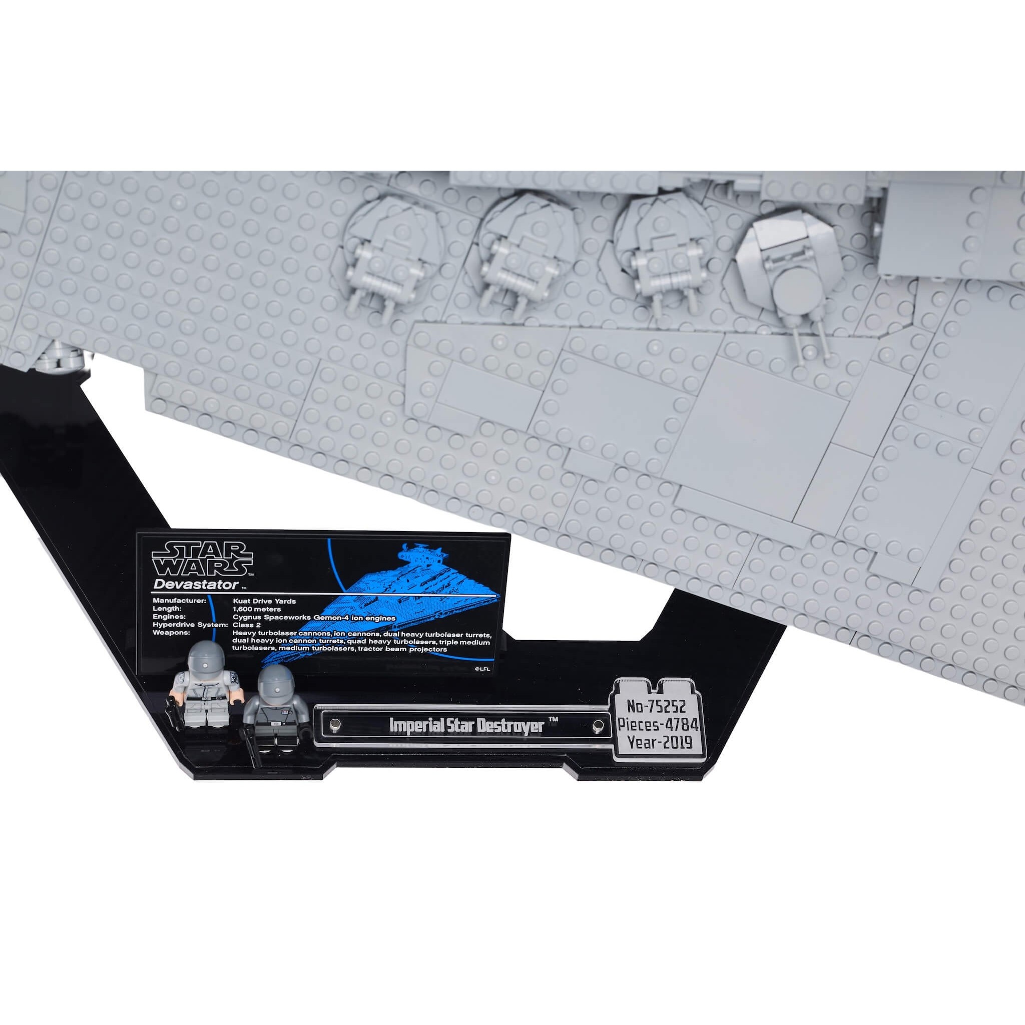 Display Stand for (75252) LEGO® Star Wars™ Imperial Star Destroyer