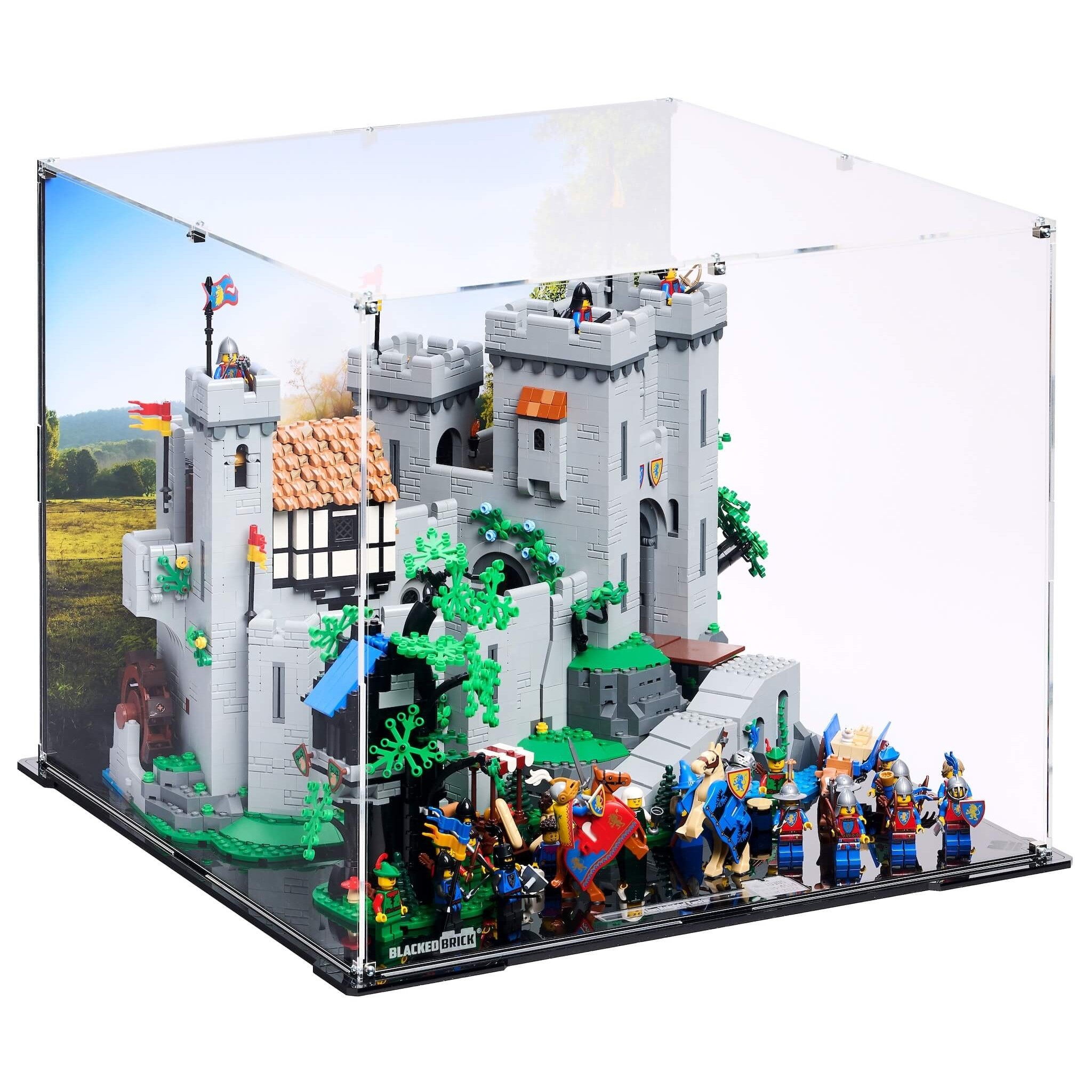 Display case for (10305) LEGO® Icons: Lion Knights' Castle