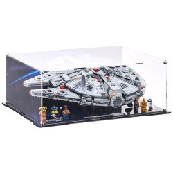 Horizontal Display Case for (75257) LEGO® Star Wars™ Millennium Falcon