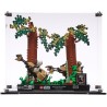 Display case for (75353) LEGO® Star Wars: Endor™ Speeder Chase Diorama