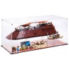 Display case for (75397, 75396) LEGO® Star Wars™ UCS Jabba’s Sail Barge and Desert Skiff & Sarlacc Pit