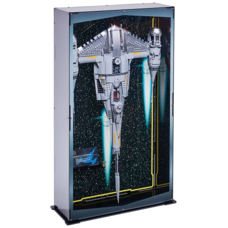 Angled Display Case for (75442) LEGO® Star Wars: The Mandalorian's N-1 Starfighter™