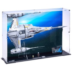 Horizontal Display Case for (75442) LEGO® Star Wars: The Mandalorian's N-1 Starfighter