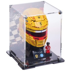 Display Case for (43022) LEGO® Scuderia Ferrari HP Lewis Hamilton Helmet
