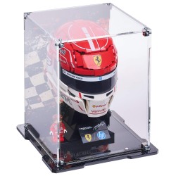 Display Case for (43014) LEGO® Scuderia Ferrari HP Charles Leclerc Helmet