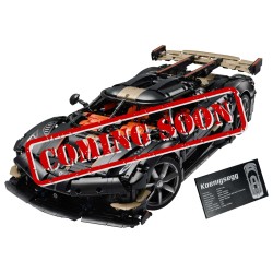 Display Case for (42232) LEGO® Technic: Koenigsegg Sadair's Spear Megacar