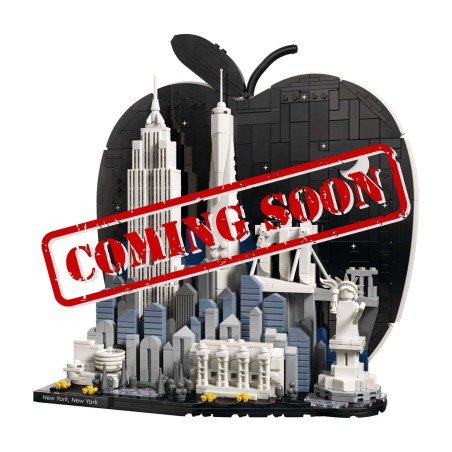 Display Case for (21066) LEGO® Architecture: New York City – The Big Apple