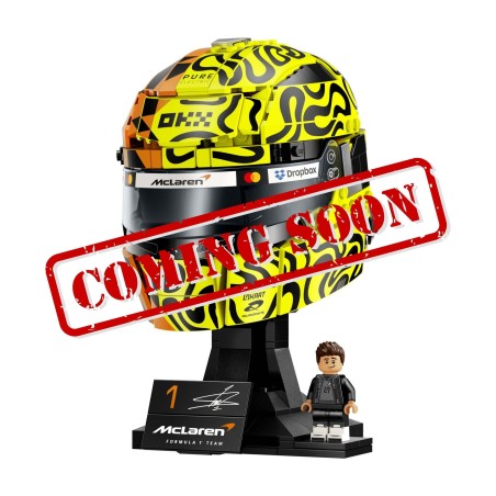Display Case for (43023) LEGO® McLaren Mastercard F1® Team Lando Norris Helmet