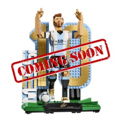 Display Case For (43015) LEGO® Editions: Lionel Messi – Soccer Legend