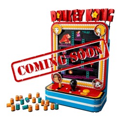 Display Case For (72051) LEGO® Super Mario: Donkey Kong™ Arcade