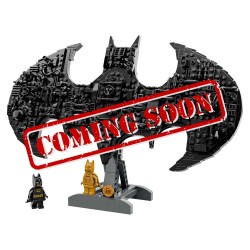 Display Case for (76330) LEGO® DC Super Heroes: Batman™ Logo & 136 Minifigures
