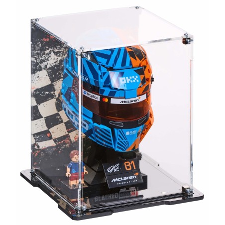 Display Case for (43017) LEGO® McLaren Mastercard F1® Team Oscar Piastri Helmet
