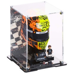 Display Case for (43023) LEGO® McLaren Mastercard F1® Team Lando Norris Helmet