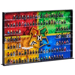 Display Case for (76462) LEGO® Hogwarts™ House Crest & 136 Minifigures