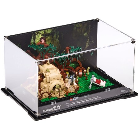 Display case for (75330) LEGO® Star Wars™ Dagobah Jedi Training Diorama