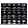 Display Case for 160x LEGO® Minifigures (8x20)