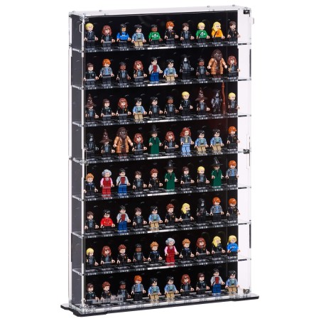 Display Case for 80x LEGO® Minifigures (8x10)