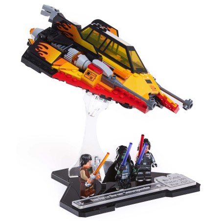 Display stand for (75414) LEGO® Star Wars The Force Burner Snowspeeder
