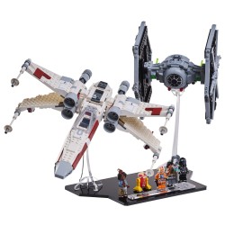 Display Stand for (75393) LEGO® Star Wars™ TIE Fighter & X-wing Mash-up