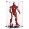 Display Case for (76344) LEGO® Marvel Super Heroes: Iron Man Mark 3 Collectors' Edition