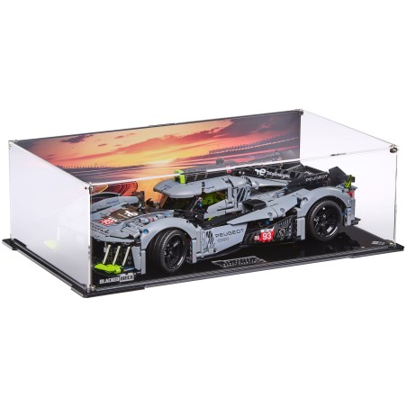 Display case for (42156) LEGO® Technic: PEUGEOT 9X8 24H Le Mans Hybrid Hypercar