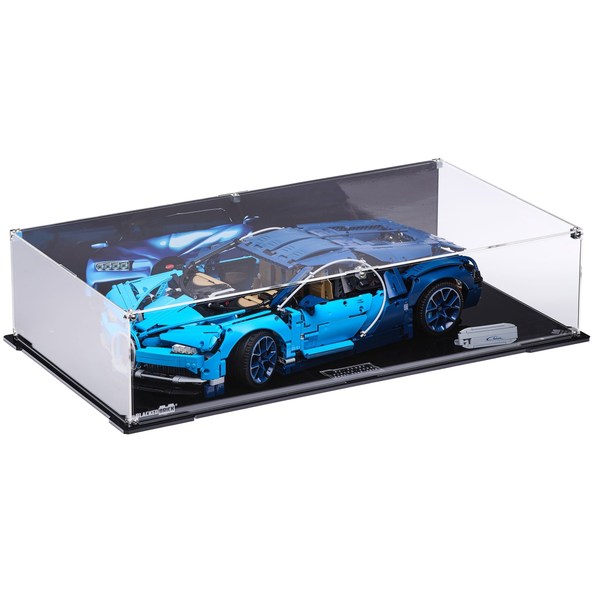 Display case for 42083 LEGO Technic Bugatti Chiron