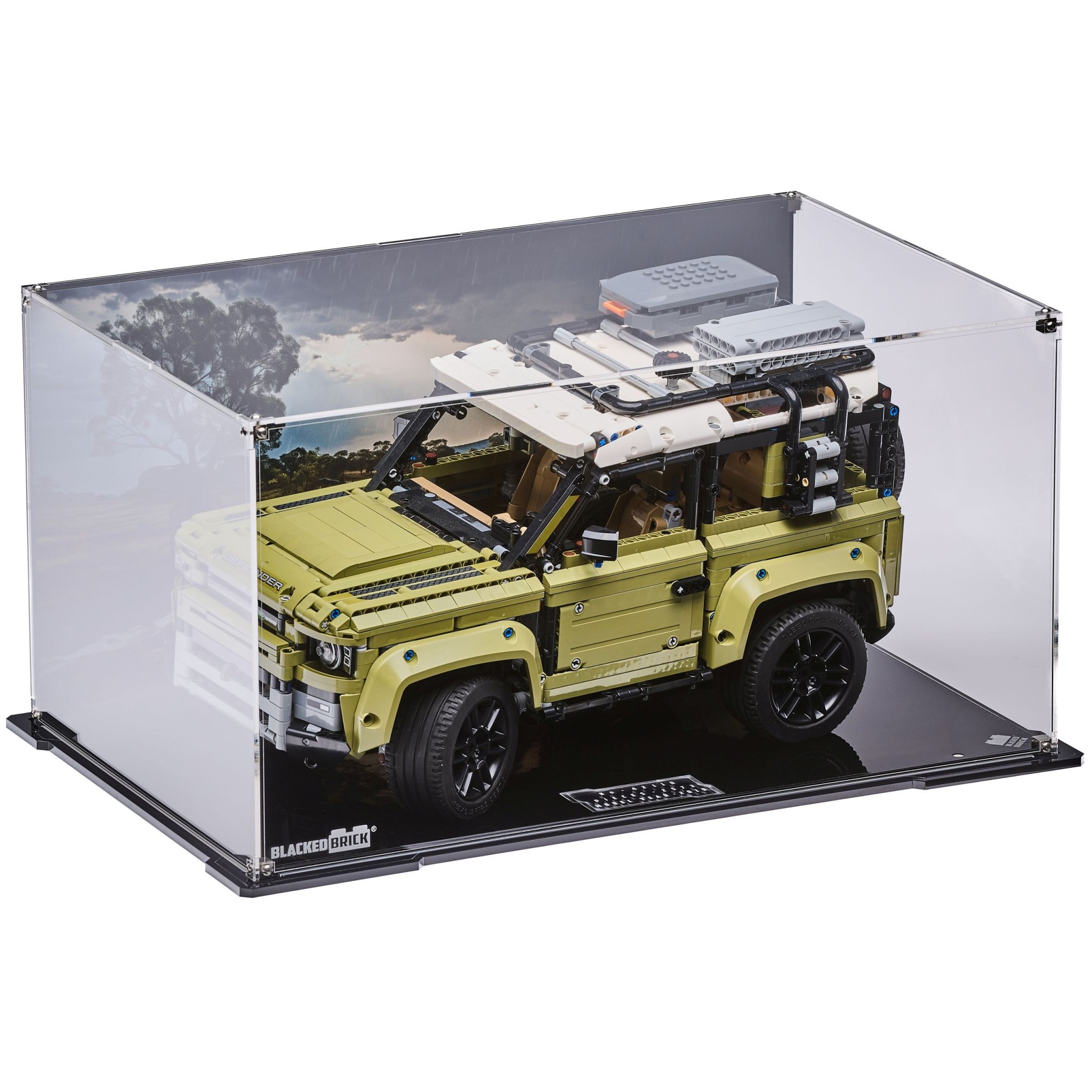display case for lego technic land rover defender 42110