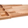 Beech Table Top with Organizers for building LEGO®