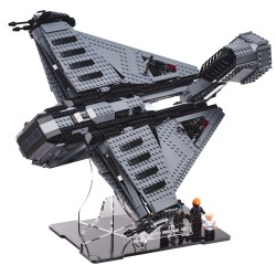 Display stand for (75323) LEGO® Star Wars™ The Justifier