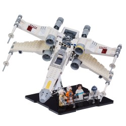 Display stand for (75301) LEGO® Star Wars™ Luke Skywalker’s X-Wing Fighter