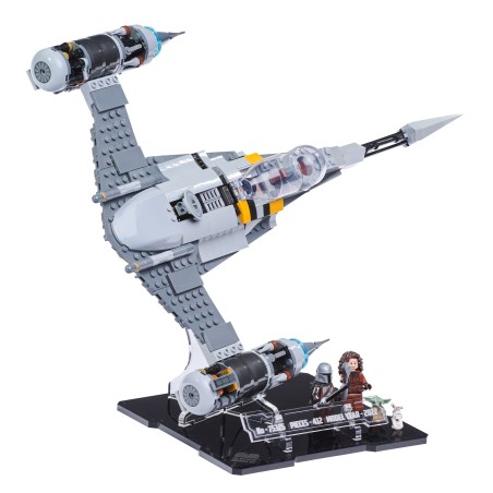 Display stand for (75325) LEGO® Star Wars™ The Mandalorian's N1 Starfighter™