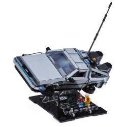 Display stand for (10300) LEGO® Back to the Future Time Machine